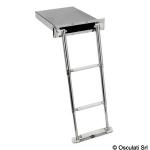 Echelle escamotable standard AISI316 3 marches
