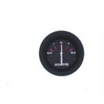 Ampèremètre noir TELEFLEX / VEETHREE 60A-0-60A