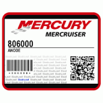 Anode MERCRUISER DIESEL 806000