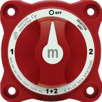 Coupleur de batterie OFF/1/BOTH/2 tanche  bouton srie mini