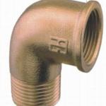 Coude en laiton 90 male/femmelle  3/8"
