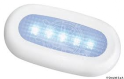Lumire de courtoisie tanche 5 LEDS bleu 12V