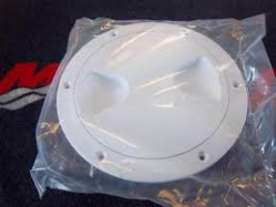 Trappe de visite blanche en plastique DI 102MM/DE 145MM