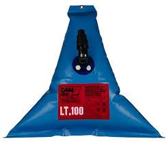 RESERVOIR EAU DOUCE SOUPLE TRIANGULAIRE 100L - 1100x1100x250MM