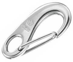 Mousqueton  oeil inox diamtre 10MM/longueur 100MM