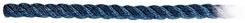 Amarre polyester bleu 3 torons diamtre 6MM bobine 200 METRES