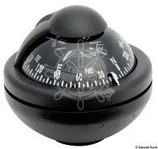 Compas COMET noir avec trier sur plan ou sur paroi D80MM/H50MM