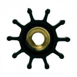 Turbine noprne 16mm axe  clavette intrieure 8 pales 65mm