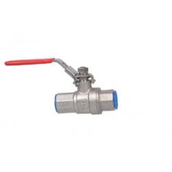 Vanne  sphre inox 2 voies FF - PN50 - 1''1/4