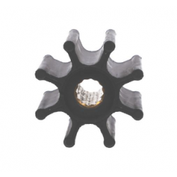 Turbine noprne 16mm axe  clavette intrieure 8 pales 65mm