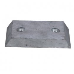 Anode zinc plaque 155x75x25MM