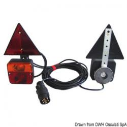 KIt feu arrire fixation magntique + triangles