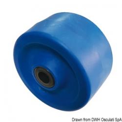 Roue latrale blau 135x75 mm  trou 22 mm