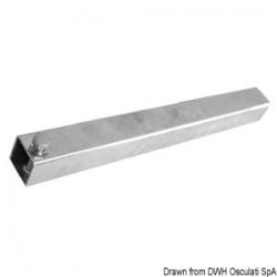 Tube pour roues latrales 30 x 30 mm