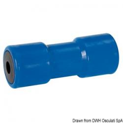 Roue centrale bleu 200 mm  trou 21 mm