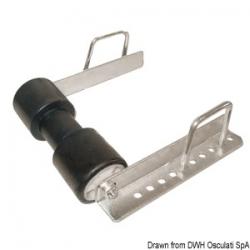 Rouleau basculant arrire 60 mm