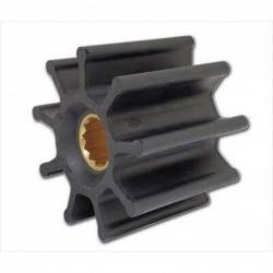 Turbine noprne 16mm axe mplat double 12 pales 57mm