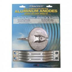 Kit anode alu pour Yamaha 200-250cv