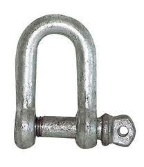Manille droite galva diamtre 16 MM