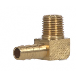 Raccord coud 1/4'' - 8mm