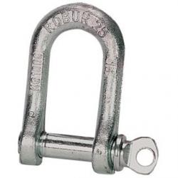 Manille galva estampille droite diamtre 20MM