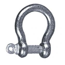 Manille galva estampille lyre diamtre 6MM