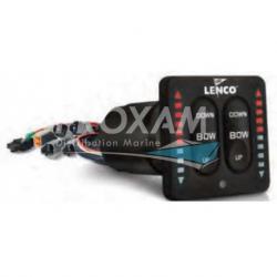 CONTACTEUR INTEGRE LENCO 12/24V DOUBLE VERIN AVEC LED FAISCEAU 9