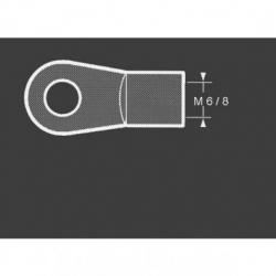 Embout perc 6mm pour compas