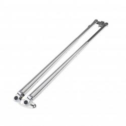 Bras essuie-glace pantographe inox poli - 470-750mm - W25