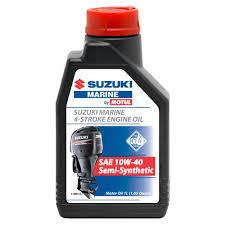 Huile moteur 10W40 SEMI SYNTHETIQUE SUZUKI bidon 1L