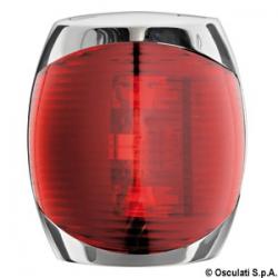 Feu de navigation Sphera II corp en inox rouge