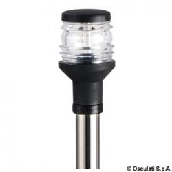 Hampe Compact en inox 60 cm feu noir