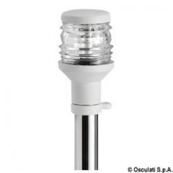 Hampe Compact en inox 100 cm feu blanc