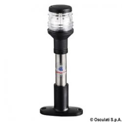 Hampe Compact en inox 20 cm feu noir