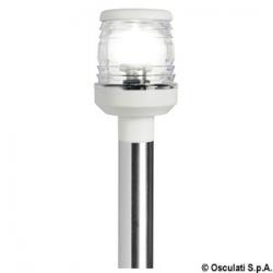 Hampe led rabattable 360 plastique blanc 60 cm