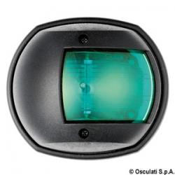 Feu de navigation Classic 12 noir/vert 112,5