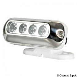 Spot à LED avec 4 LED blanc, complet