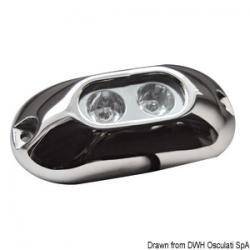 Projecteur sous-marine avec 2 LED bleu