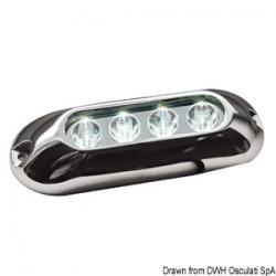 Projecteur sous-marine avec 4 LED blanc