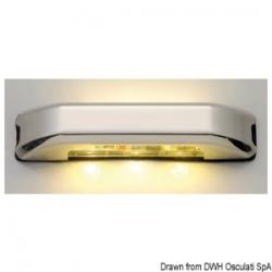 Lumire de courtoisie  LED avec 4 + 4 LED bleu