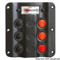 Tableau lectrique Wave 3 + 12V voltmtre