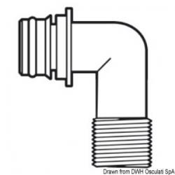Raccord express gachette 90 1/2" filet