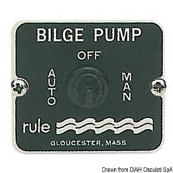 Interrupteur  RULE  pour pompe de fond de cale 12V/24V