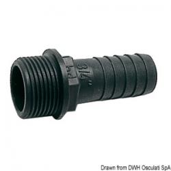 Embout mle en PP 1" x 20 mm