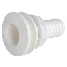 Passe coque plastique avec embout 1"1/2 38MM