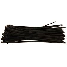 Collier rilsan noir dimension 140MM/2.5MM QUANTITE 100 PIECES