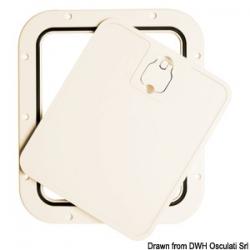 Trappe inspect faade amovible crme 305 x 355 mm