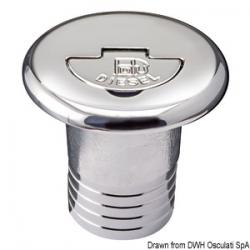 Nable laiton chrom droit DIESEL diamtre 50MM