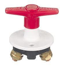 Coupe batterie unipolaire poigne rouge 150A continu