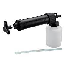 SERINGUE VIDANGE AVEC POT 1L ET 2 TUBES